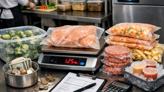 Reducing Waste and Operating Costs Using Frozen Products